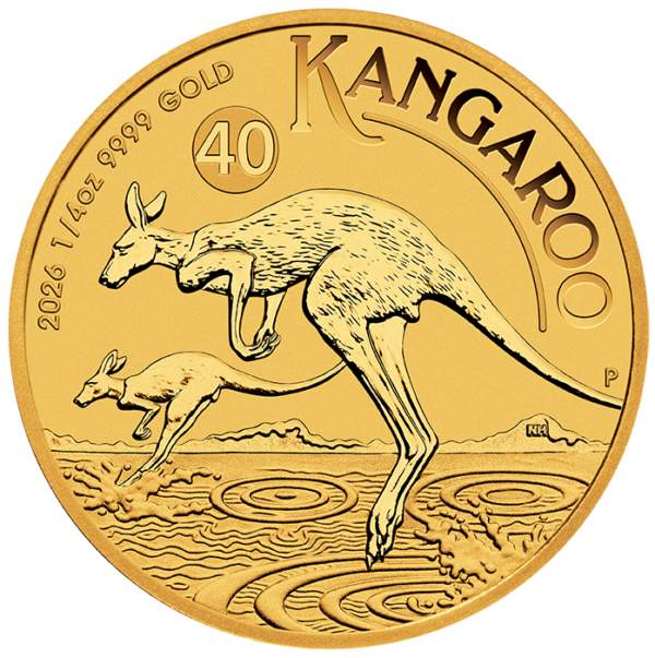 2026 1/4 oz Australian Kangaroo Gold Coin