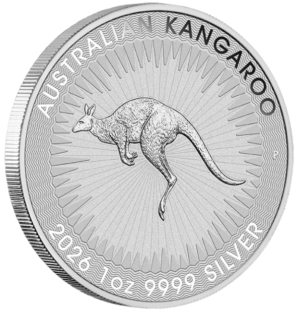 2026 1 oz Australian Kangaroo Silver Coin - Image 3