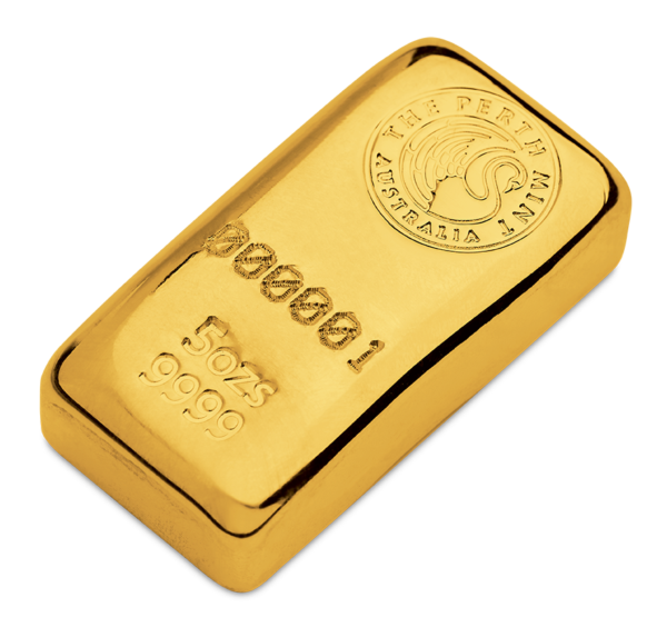 5 oz Gold Bar - Perth Mint (Cast) - Image 3