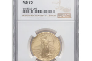 2003 1/2 oz Gold Eagle $25 NGC MS70