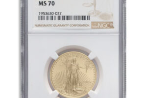 2005 1/2 oz Gold Eagle $25 NGC MS70