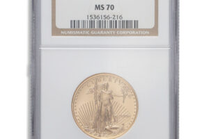 2006 1/2 oz Gold Eagle $25 NGC MS70