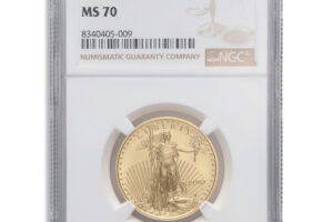 2007 1/2 oz Gold Eagle $25 NGC MS70