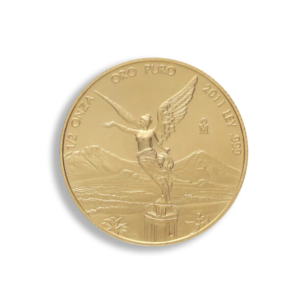 2011 1/2 oz  Mexican Gold Libertad - BU - Image 2