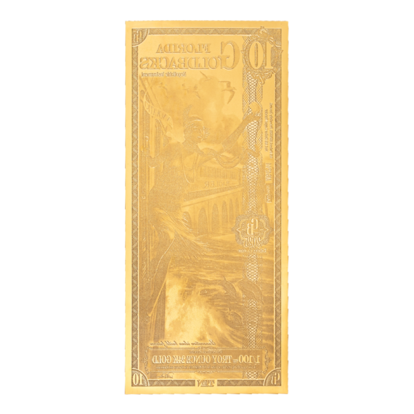 Florida 10 Goldback - Image 2