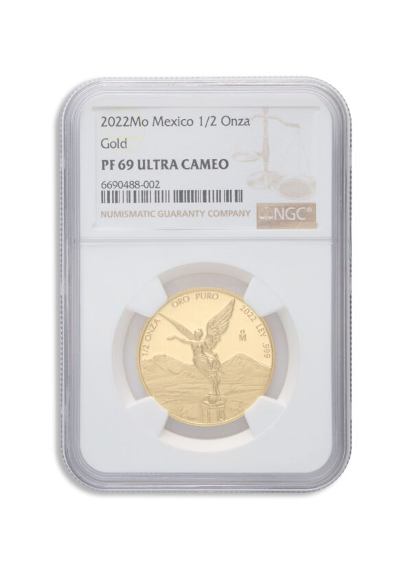 2022 1/2 oz Mexican Gold Libertad - Proof - Image 2