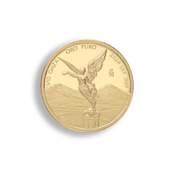 2024 1/10 oz Mexican Gold Libertad - Proof - Image 2