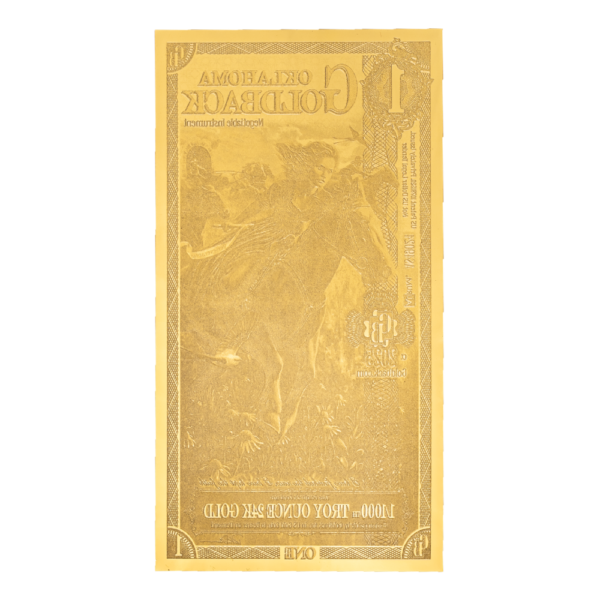 Oklahoma 1 Goldback - Image 2