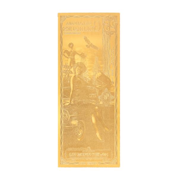 Oklahoma 25 Goldback - Image 2