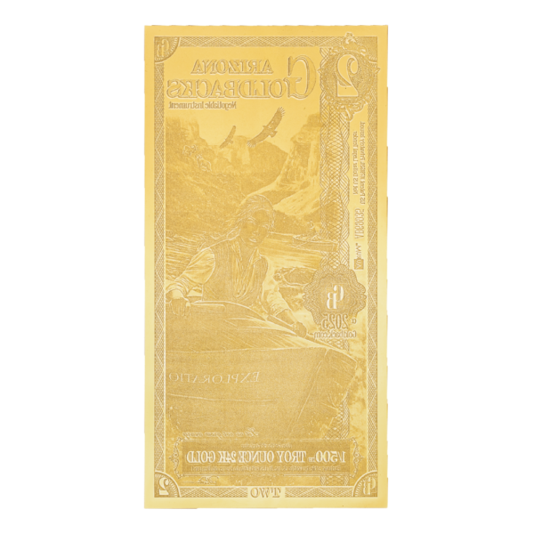 Arizona 2 Goldback - Image 2