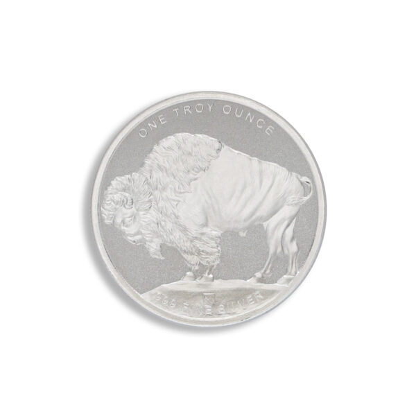 1 oz Silver Round - Buffalo Design .999 - Frontier Mint (New)