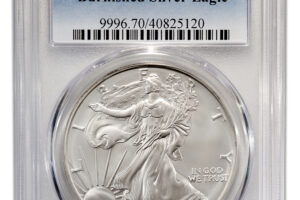 2006-W Burnished Silver Eagle PCGS SP70