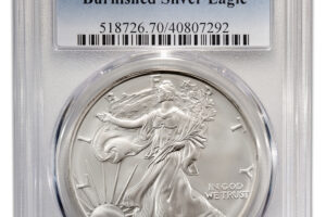 2013-W Burnished Silver Eagle PCGS SP70