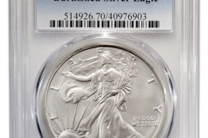 2012-W Burnished Silver Eagle PCGS SP70