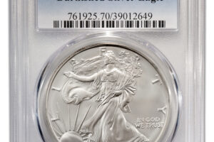 2019-W Burnished Silver Eagle PCGS SP70