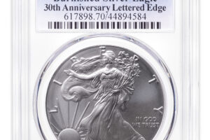 2016-W Burnished Silver Eagle PCGS SP70
