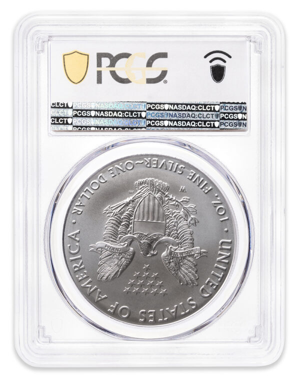 2016-W Burnished Silver Eagle PCGS SP70 - Image 2