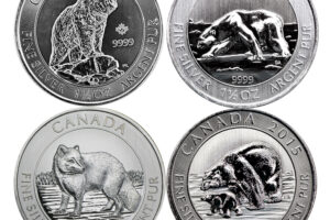 Canadian 1.5 oz Wildlife Silver Coin (Year/Design Varies)