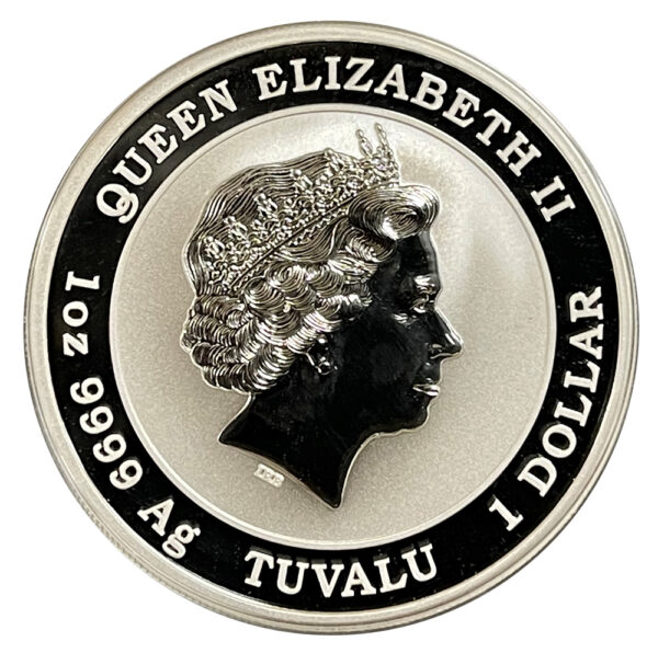 2 oz Tuvalu Bald Eagle Silver Coin (Year Varies)