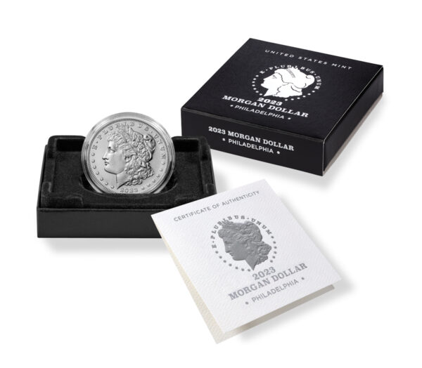 2023-P Morgan Dollar w/Box & COA - Image 3