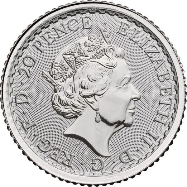 1/10 oz Great Britain Silver Britannia - BU (Year Varies)