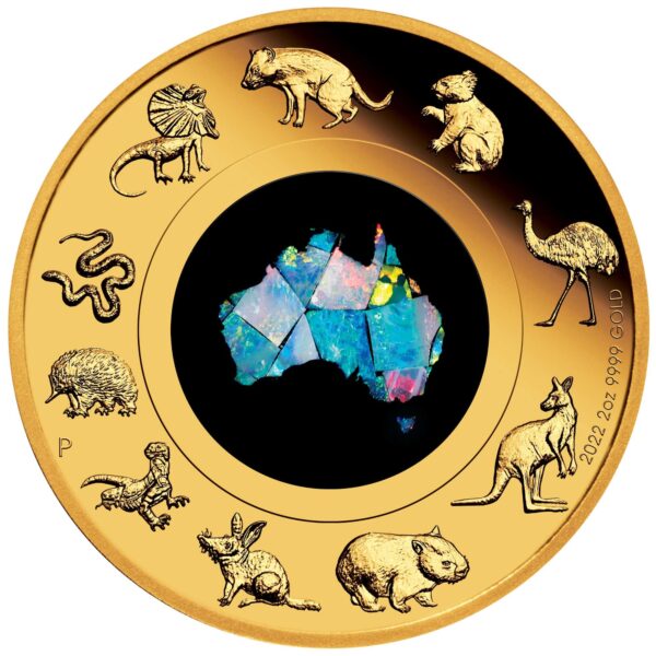 2022 Great Southern Land 2oz Gold Coin - Perth Mint